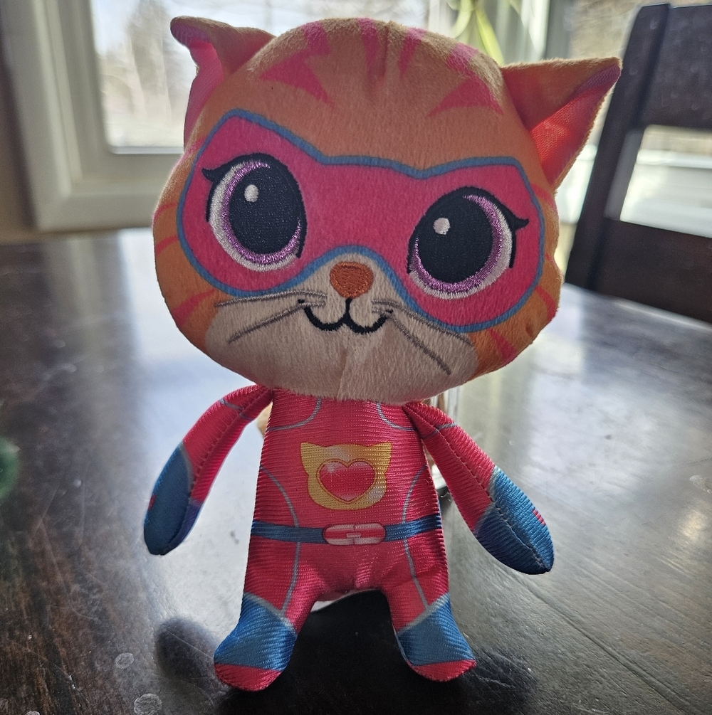 Disney Junior Super Kitties GINNY Plush 7" New
